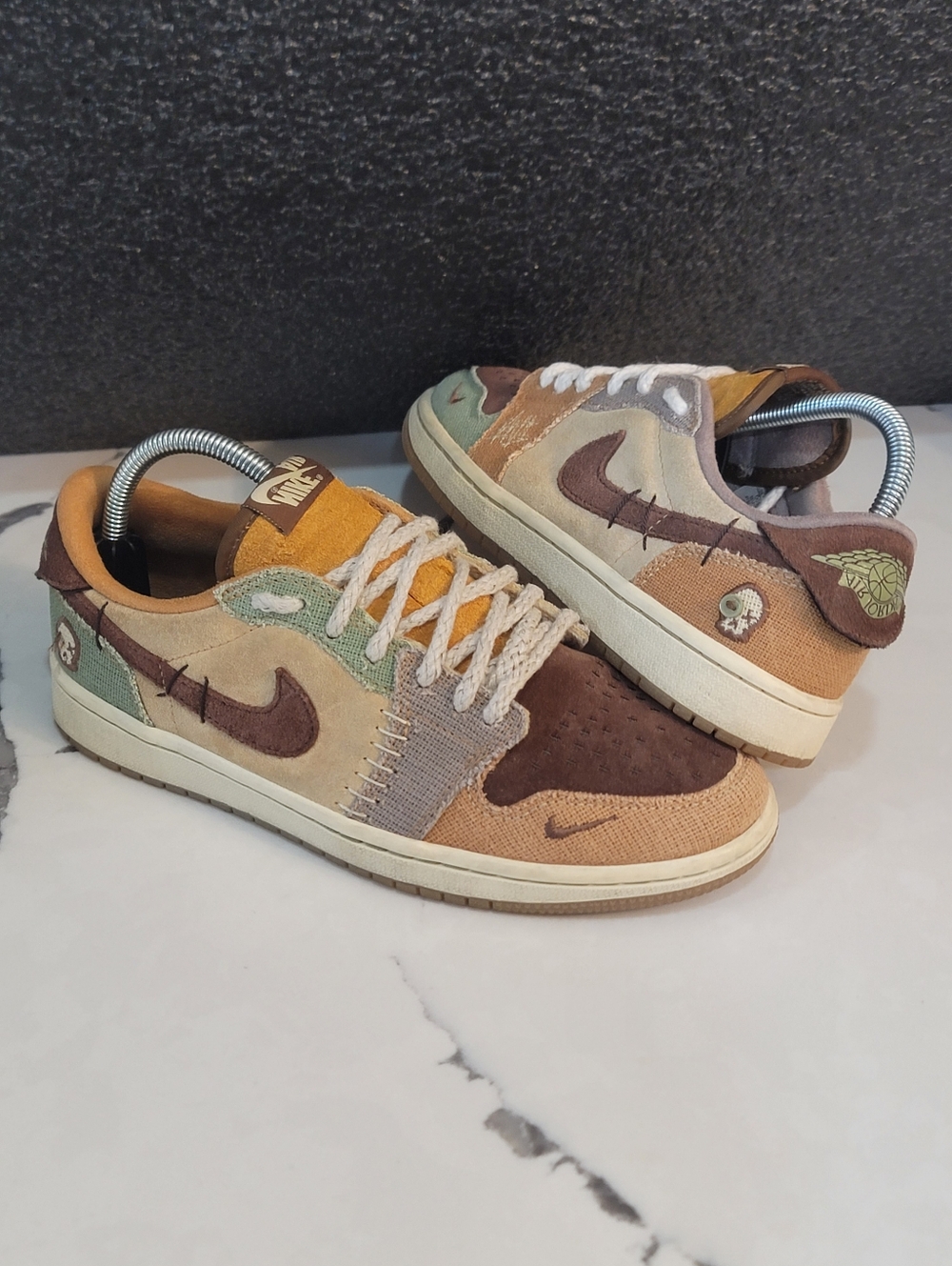 Nike Air Jordan 1 Low OG Zion Williamson X "VOODOO" MENS 7 SHIPS TODAY